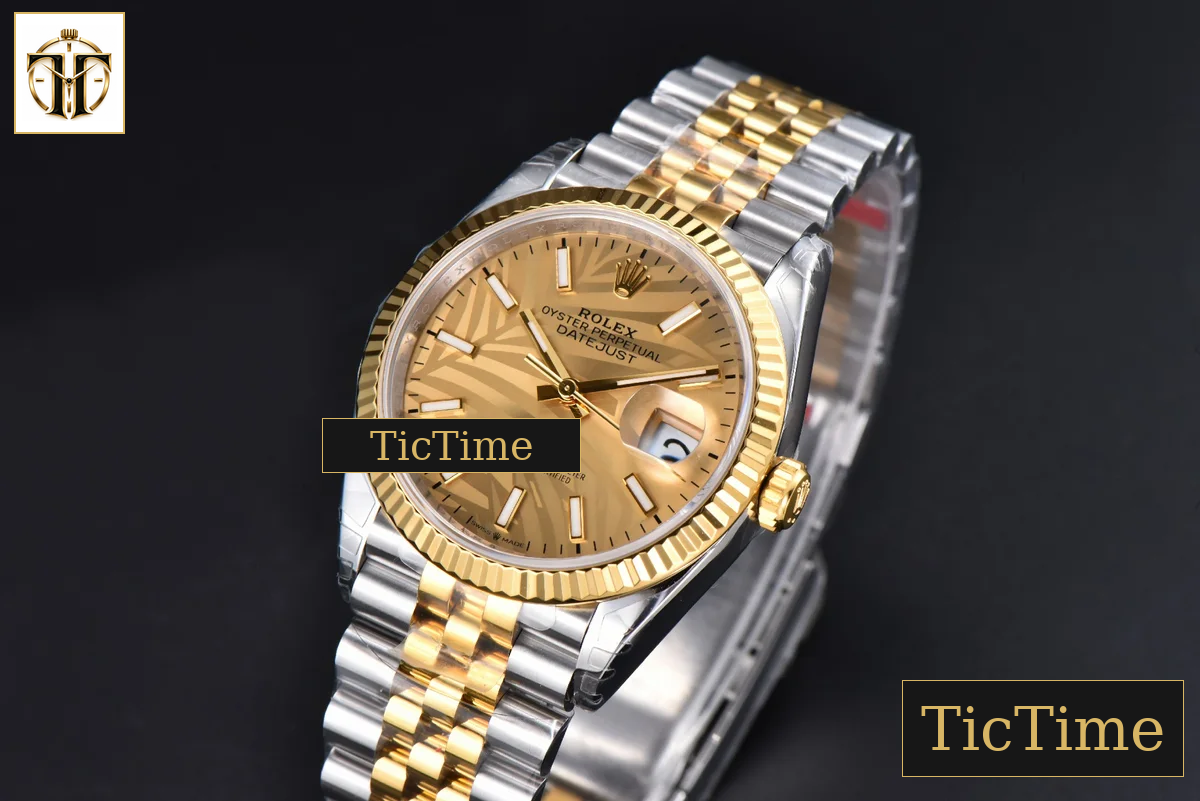 DateJust 126233 36mm VSF YG/SS Plam Dial YG/SS Bracelet VS3235 — foto 4