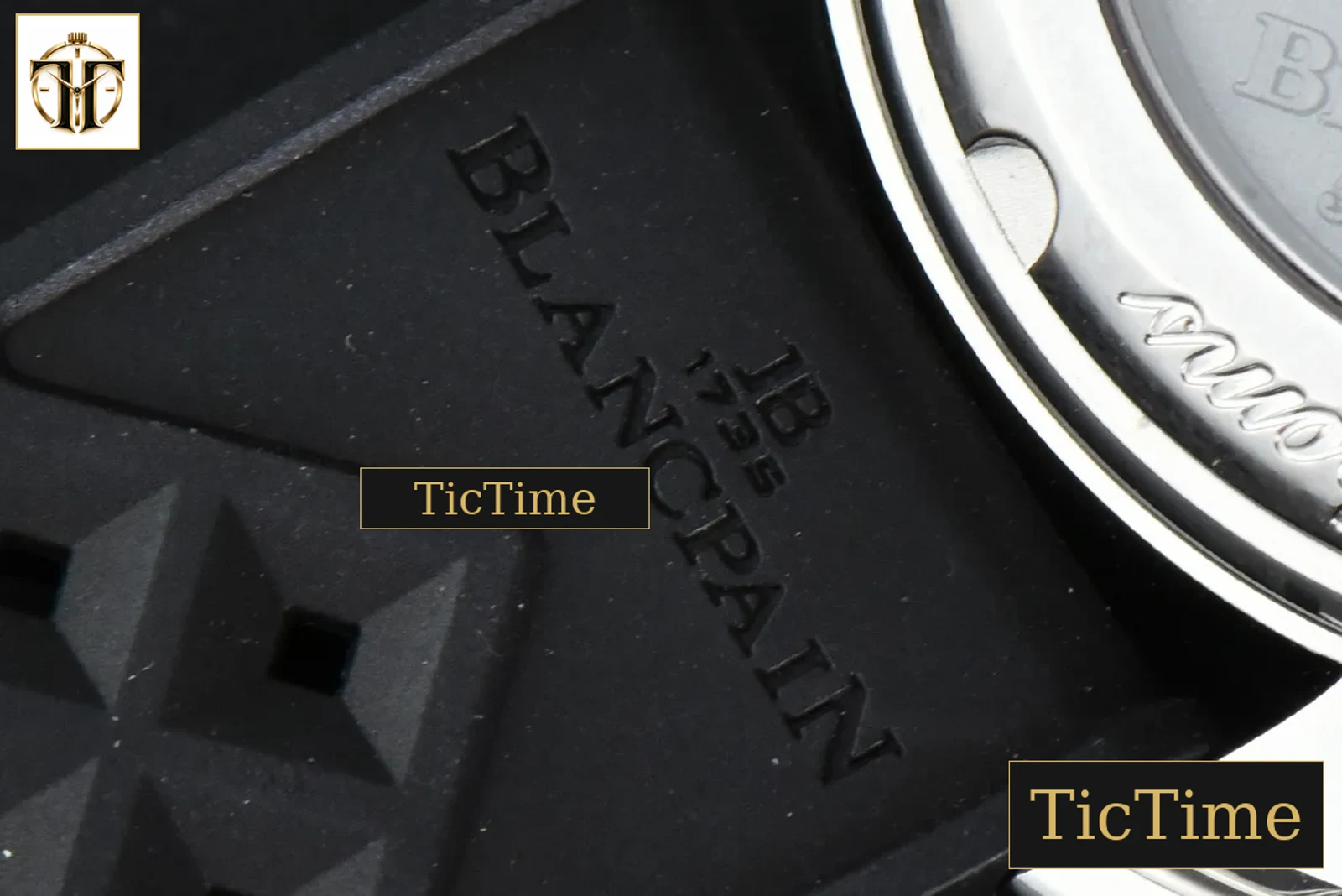 Fifty Fathoms Barakuda 5008B 40mm GSF Black Dial Black Rubber Strap A1151 — foto 15
