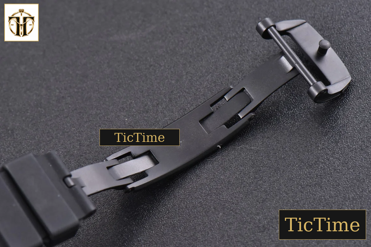 Tourbillon RM001 47mm JBF PVD Black Skeleton Dial Black Rubber Strap — foto 25