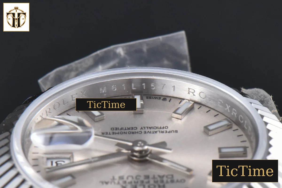 DateJust 31mm WF Silver Dial Lume Marker Jubilee Bracelet A2671 — foto 9
