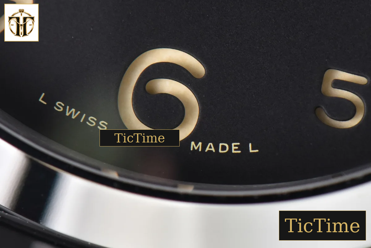 Luminor 1950 PAM320 44mm VSF Black Dial Leather Strap P9000 — foto 8