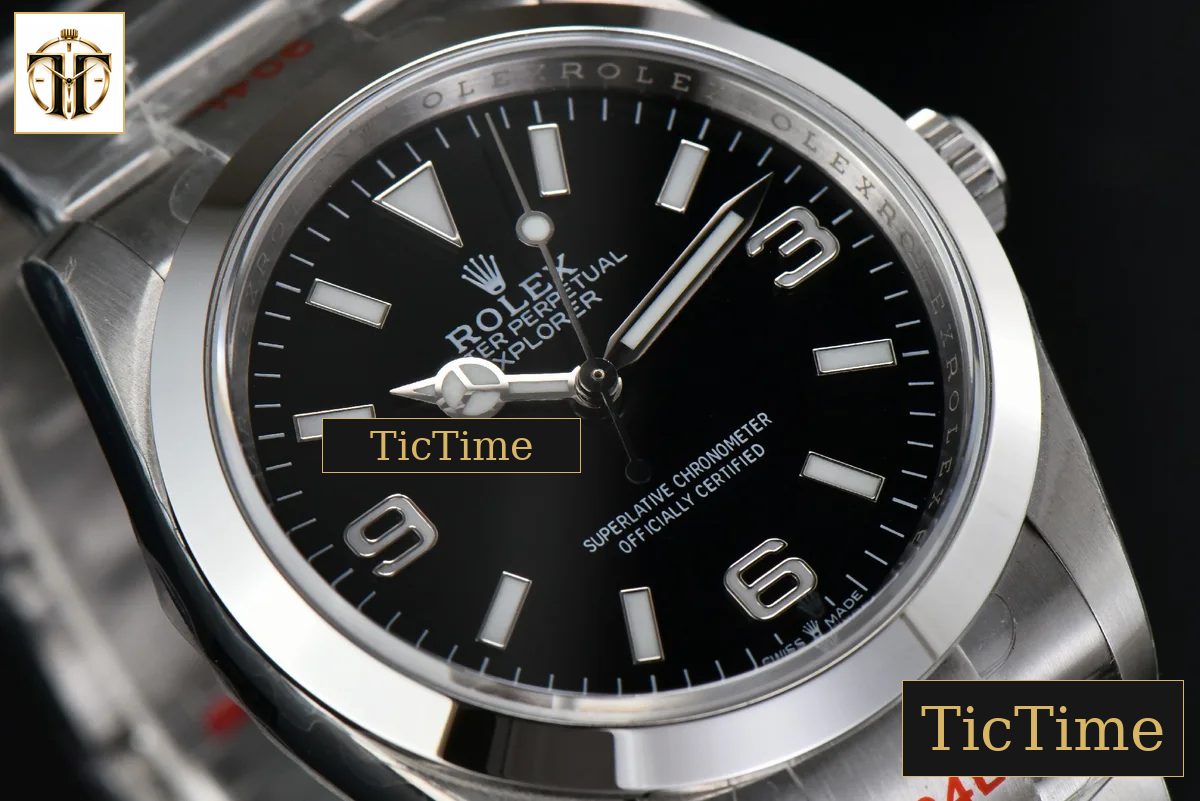 Explorer I 124270 36mm EWF Black Dial SS Bracelet A3230 — foto 11