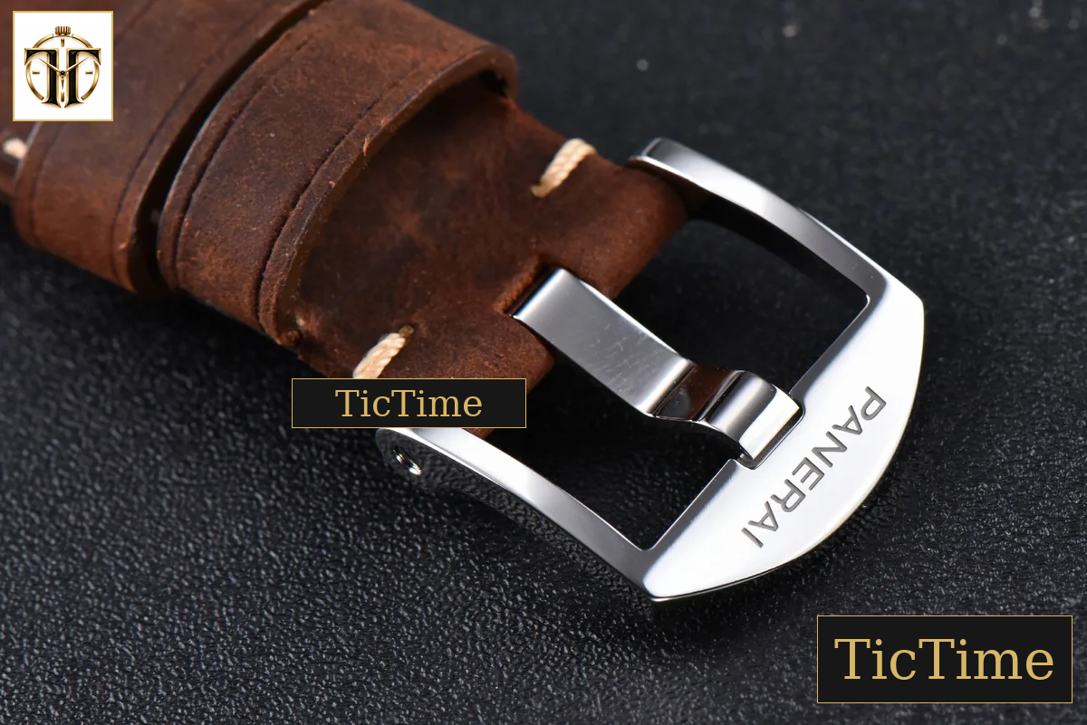 Luminor Due PAM1046 42mm VSF White Dial Brown Asso Strap AXXXIV — foto 12