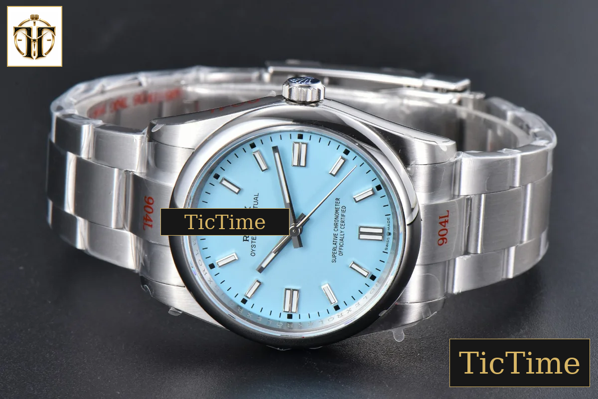Oyster Perpetual 904L 126000 36mm GMF Tiffany Blue Dial SS Bracelet VR3230 — foto 15