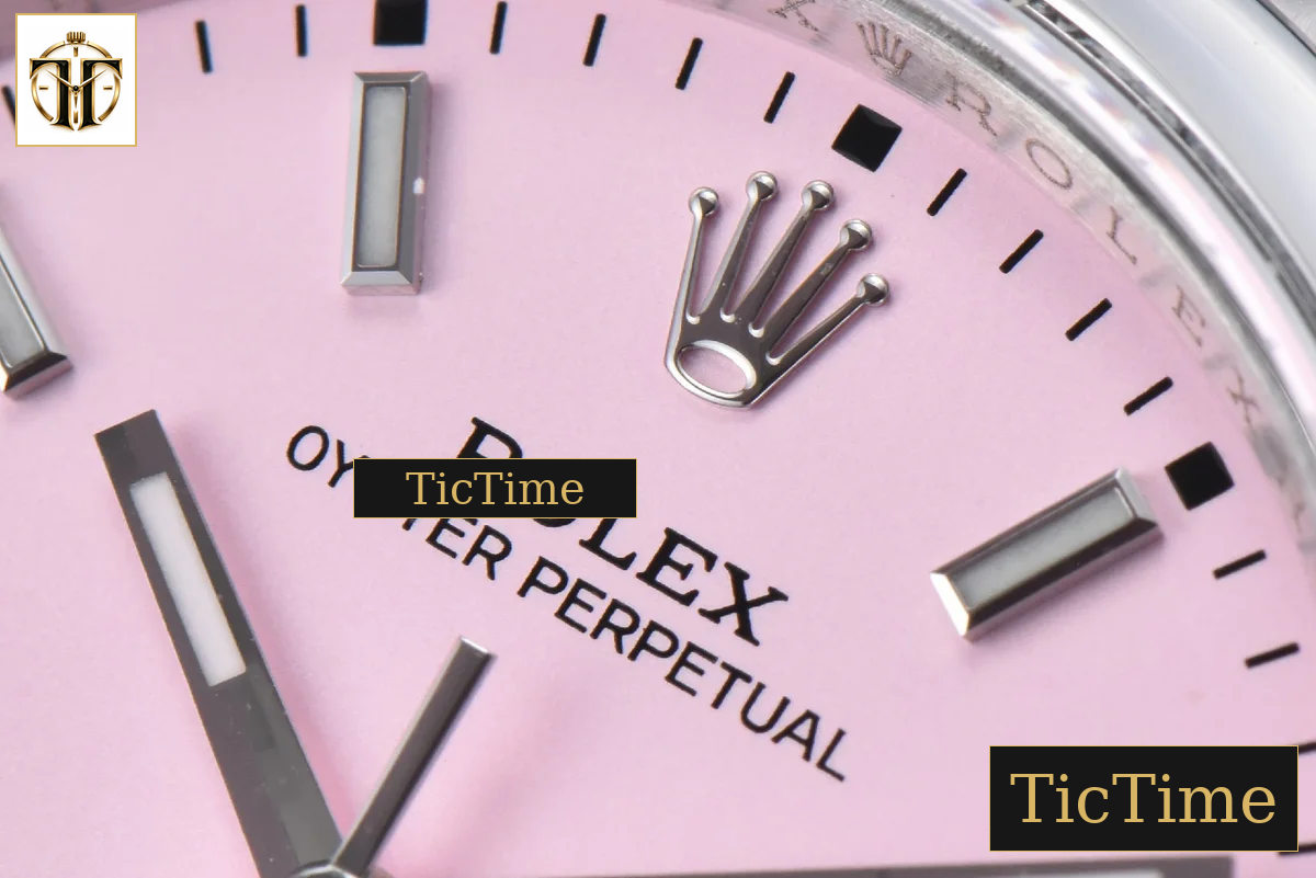 Oyster Perpetual 904L 126000 36mm GMF Pink Dial SS Bracelet VR3230 — foto 6