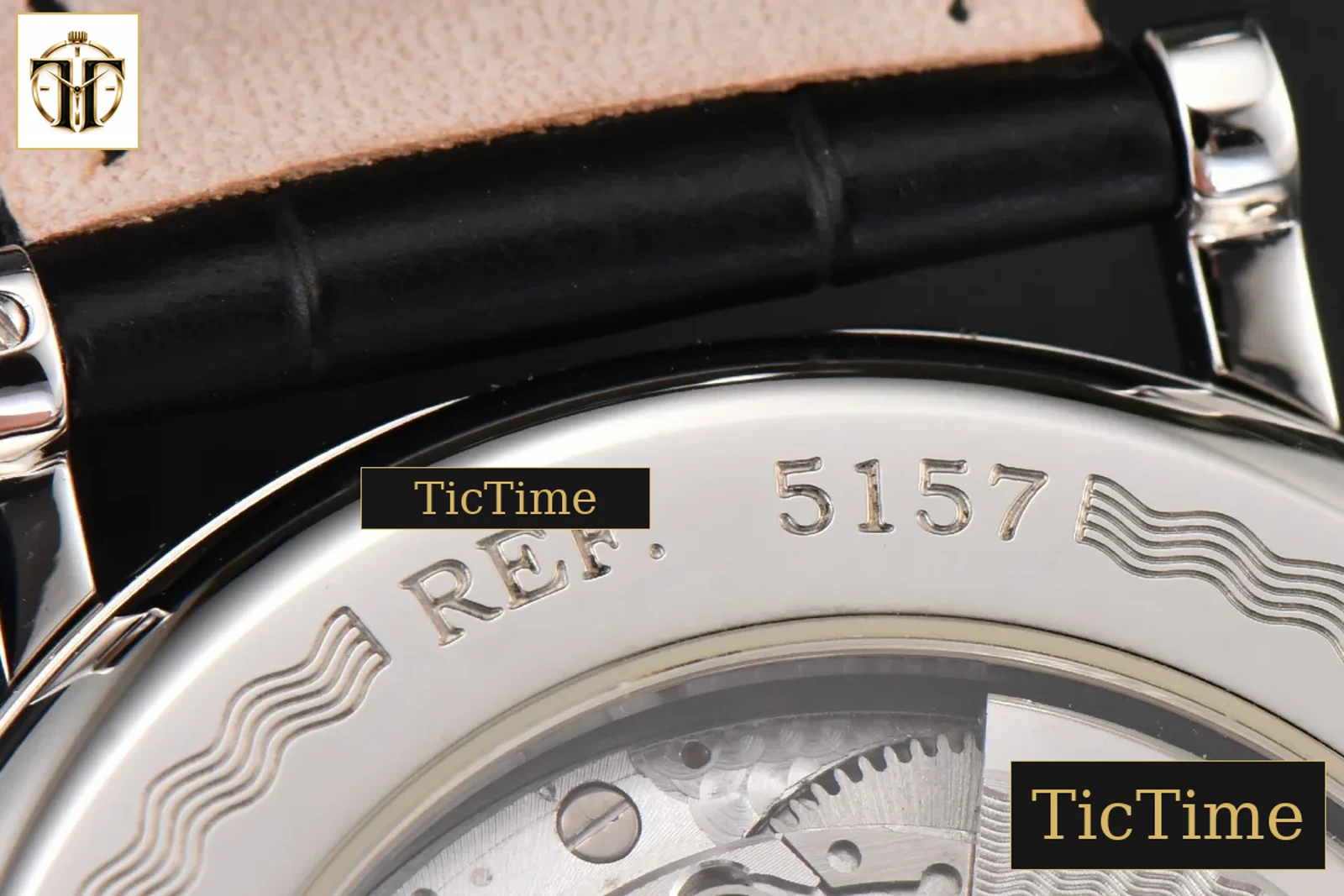 Classique 5177 38mm LTF White Dots Dial Roma Marker Black Leather Strap MY9015 — foto 21