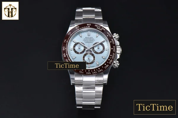 Foto frontal — Daytona 116506 40mm VSF SS 904L Ice Blue Dial SS Bracelet DD4130