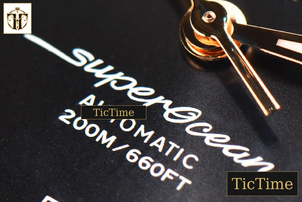 SuperOcean Heritage II 42mm GF RG Black Dial SS bracelet A2824 — foto 8