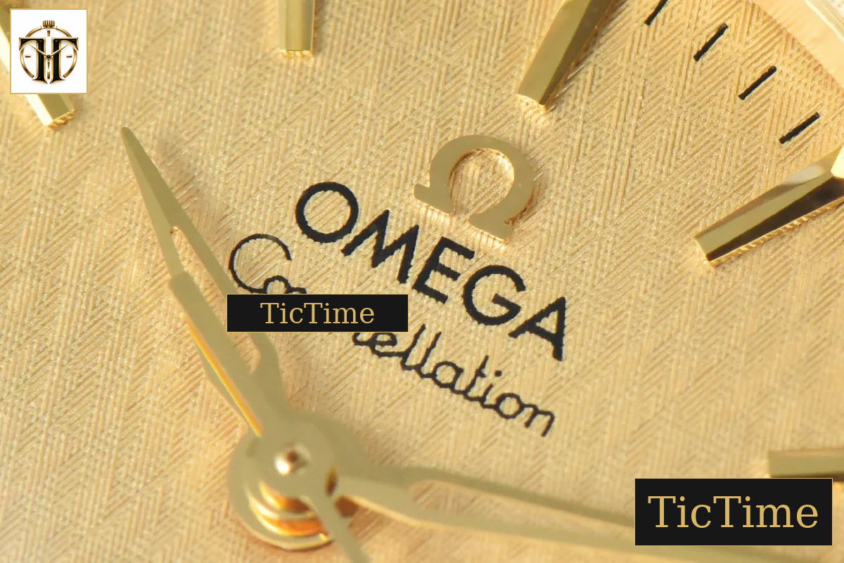 Constellation 29mm TWSF YG Gold Textured Dial YG/SS Bracelet A8700 — foto 5