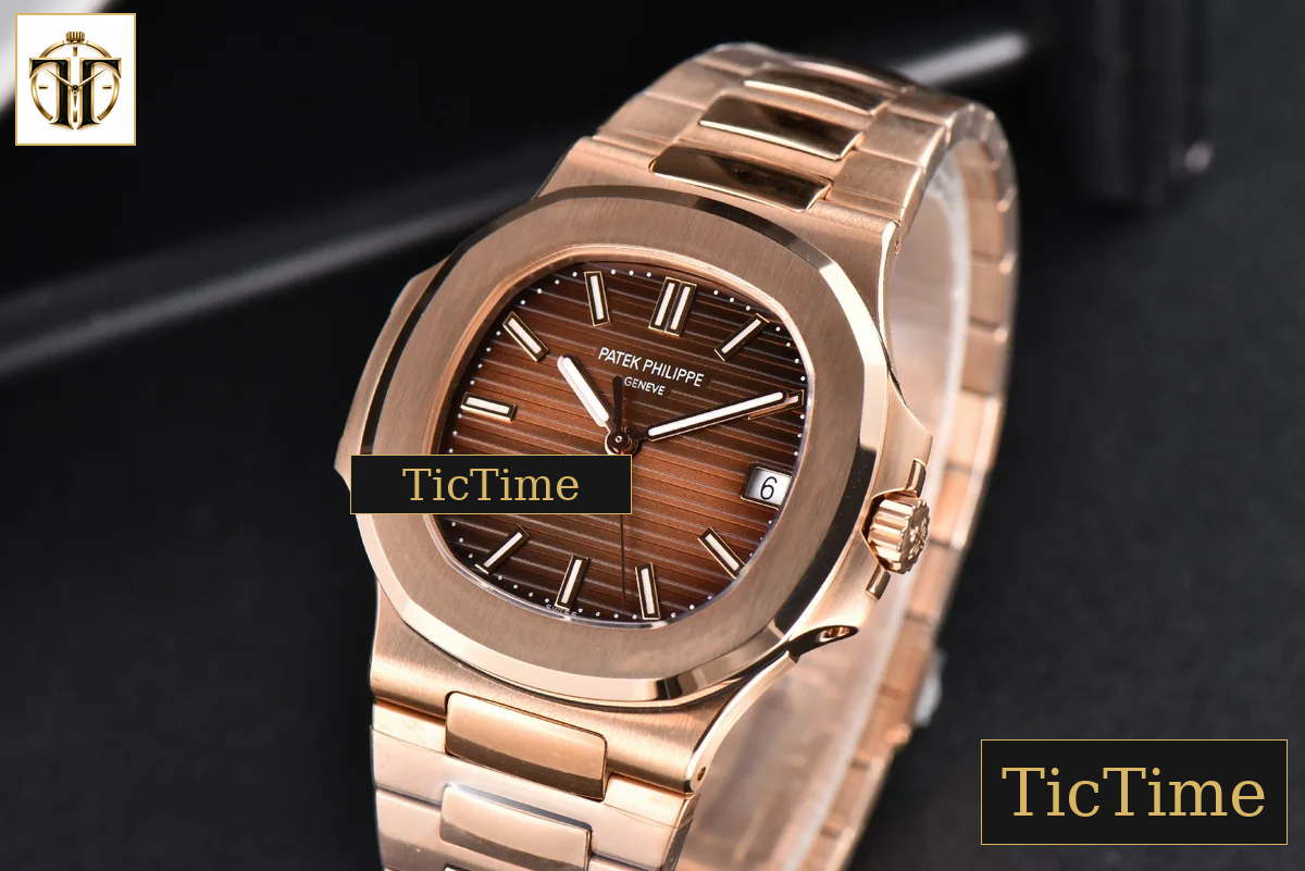 Nautilus 5711R 40mm 3KF Brown Dial RG Bracelet V3 A324 — foto 5