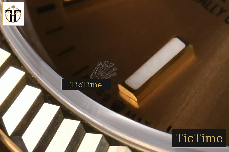 DateJust 904L 36mm GMF YG/SS Fluted Bezel YG Dial Lume Marker Jubilee Bracelet VR3235 — foto 12