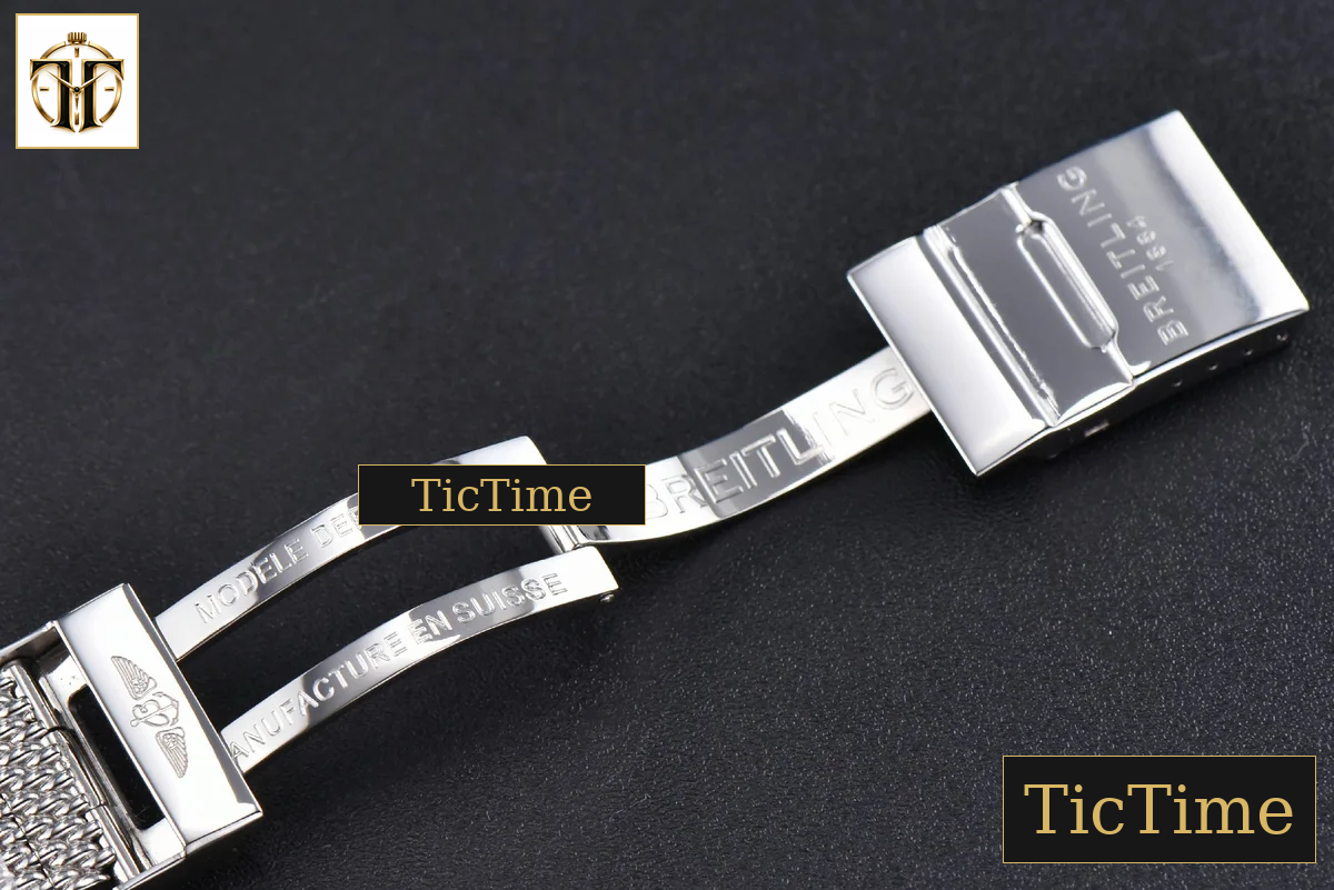 SuperOcean Heritage II 42mm GF White Dial Black Bezel SS bracelet A2824 — foto 26