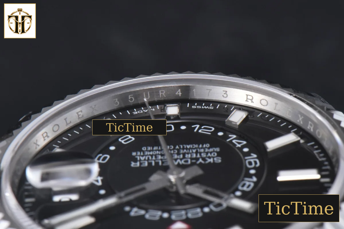 Sky-Dweller 904L 326934 42mm ZF Black Dial SS Bracelet A2824 — foto 12