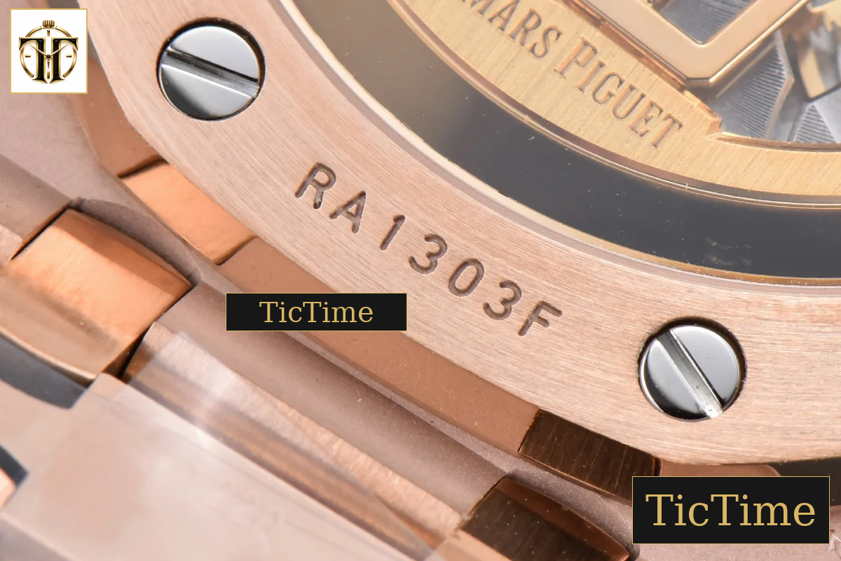 Royal Oak “50th Anniversary” 15510 41mm APSF RG Black Dial RG Bracelet V2 Free Sprung SA4302 — foto 29