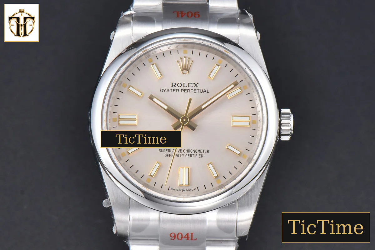 Oyster Perpetual 904L 126000 36mm GMF Silver Dial SS Bracelet VR3230 — foto 2