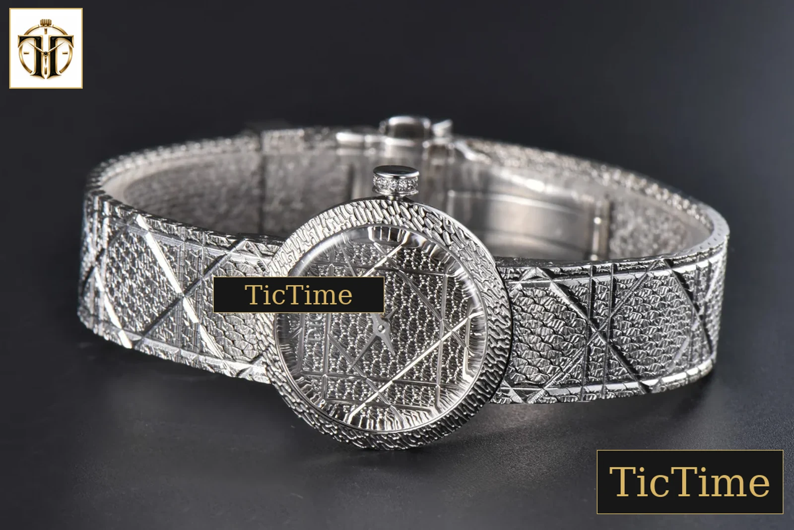 La D My Dior 25mm K11F Silver Dial Quartz — foto 9