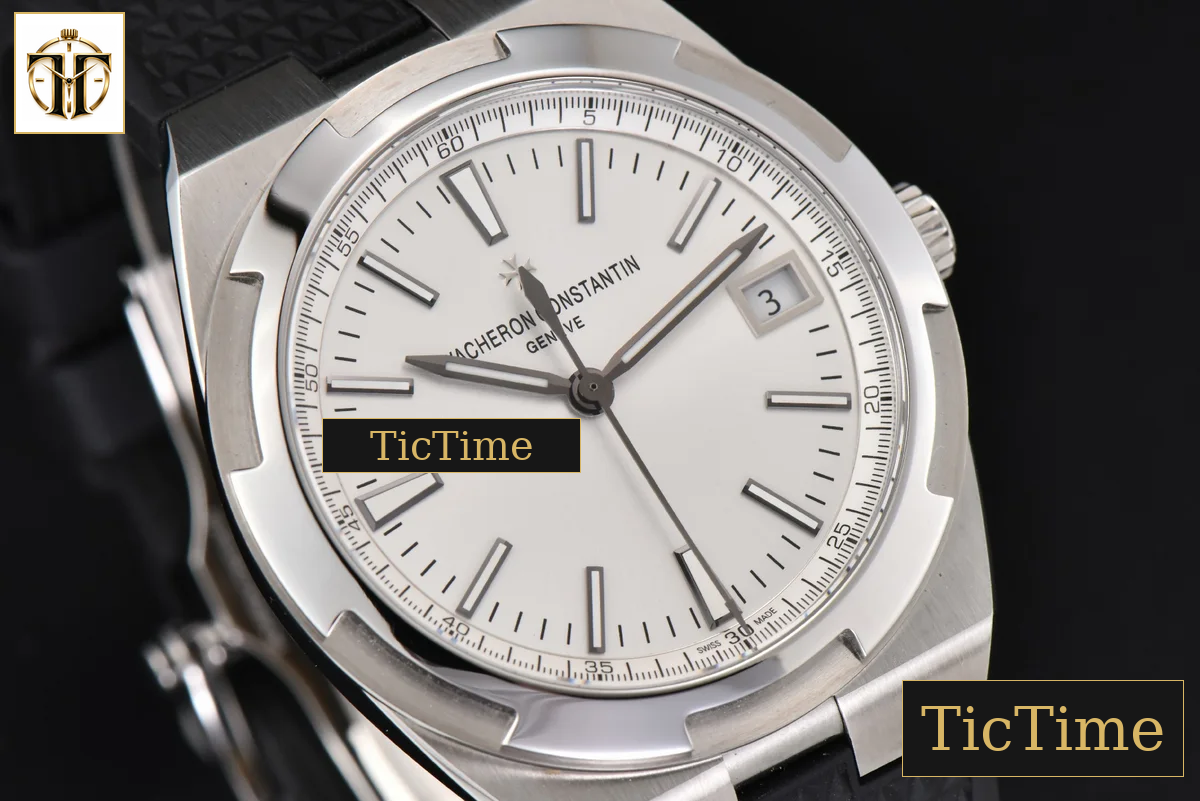 Overseas 4500V 41mm ZF Silver Dial Black Rubber Strap A5100 — foto 11