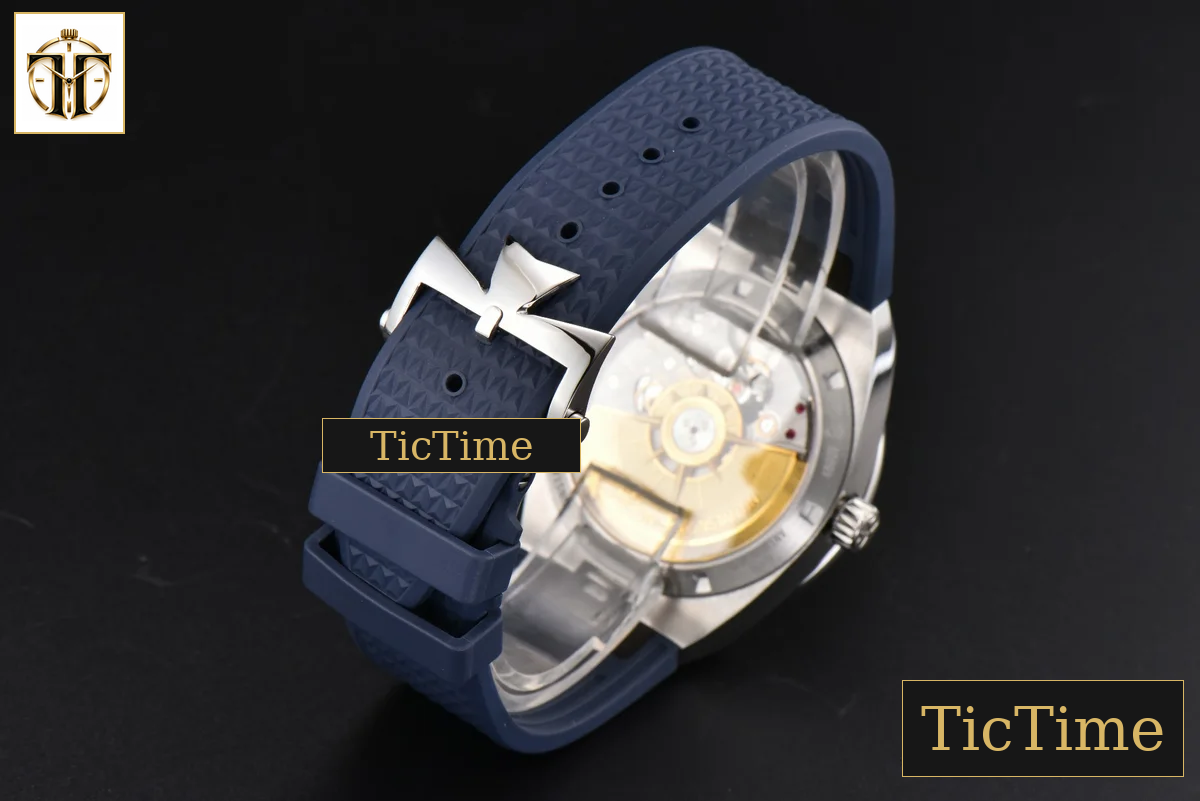 Overseas 4500V 41mm ZF Blue Dial Blue Rubber Strap A5100 — foto 22
