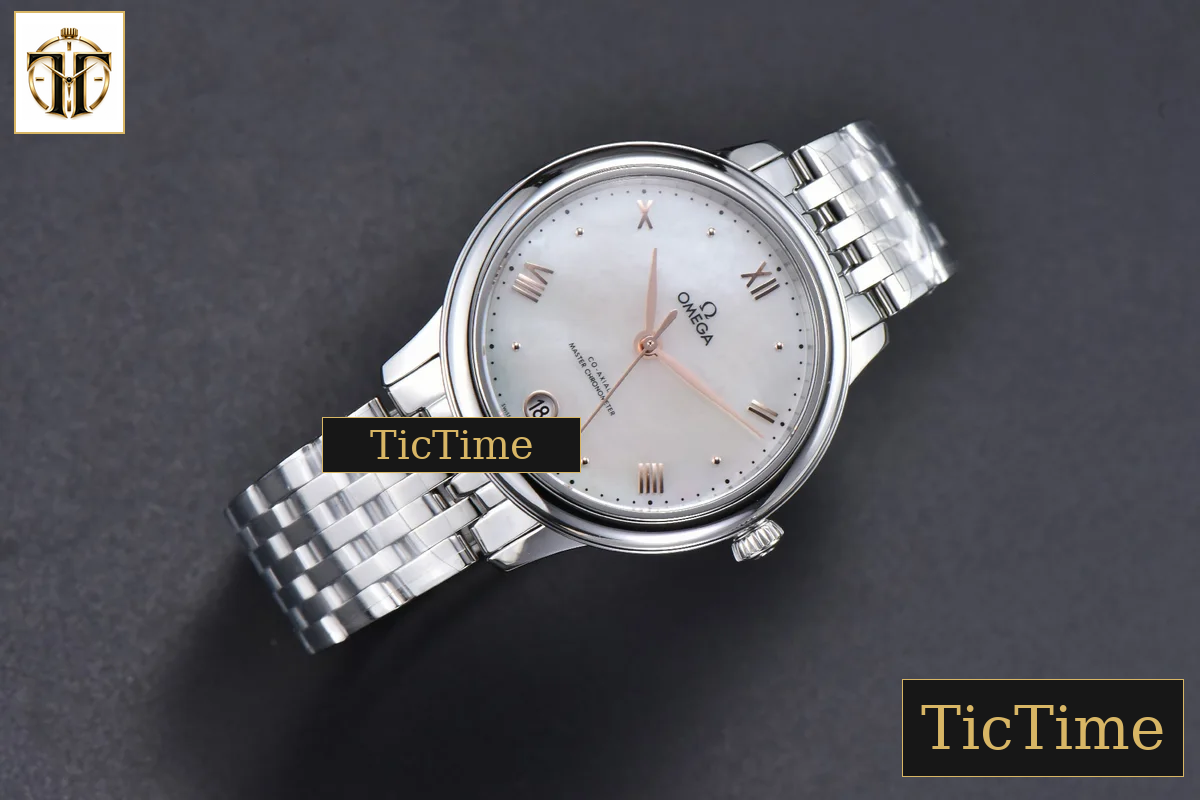 De Ville Prestige Ladies 34mm VSF White Mop Dial Bracelet A8800 — foto 3