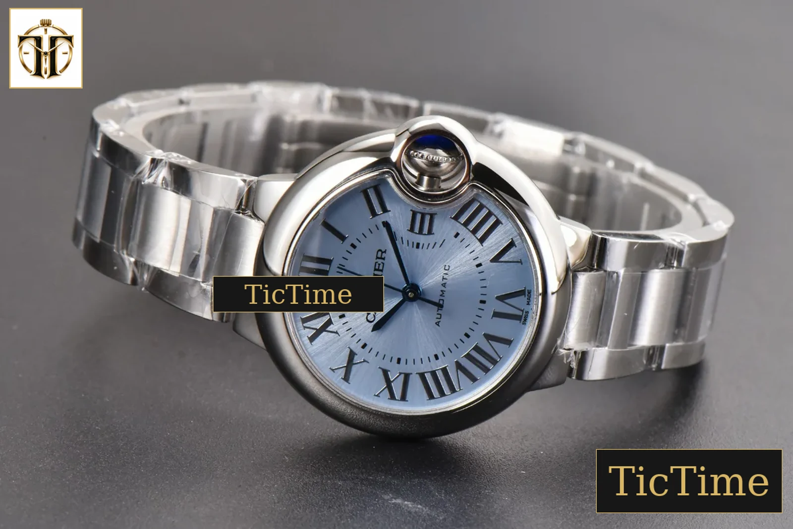 Ballon Bleu 33mm AF Ice Blue Dial SS Bracelet A1853 — foto 14