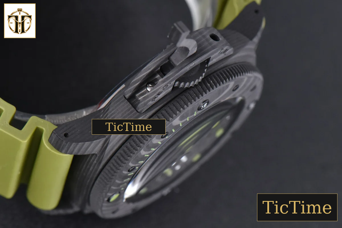 Carbotech Submersible PAM961 47mm VSF Black Dial Rubber Strap Asia XXXIV — foto 14