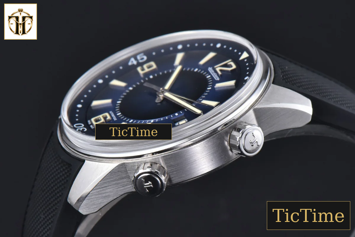 Polaris 42mm CSF Blue Dial Black Rubber Strap Mod MY9015 — foto 11