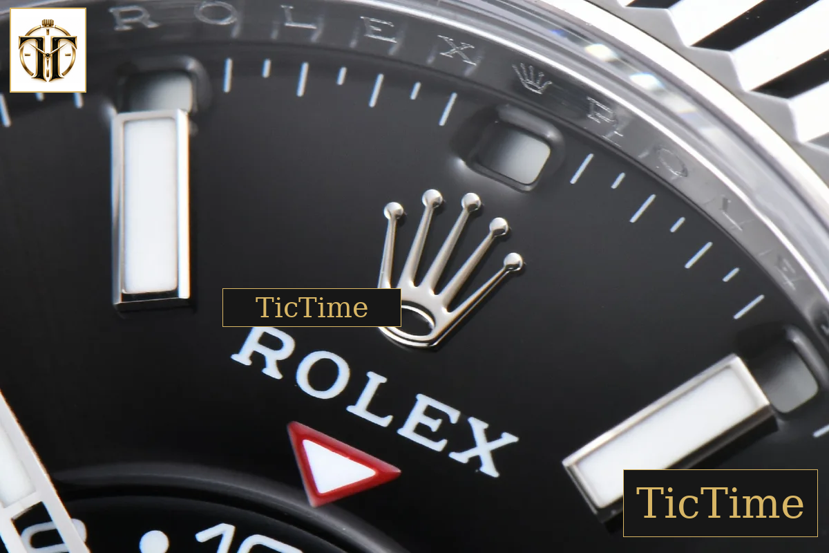 Sky-Dweller 336239 42mm ZF SS Black Dial Rubber Oysterflex Strap (Tungsten) — foto 5