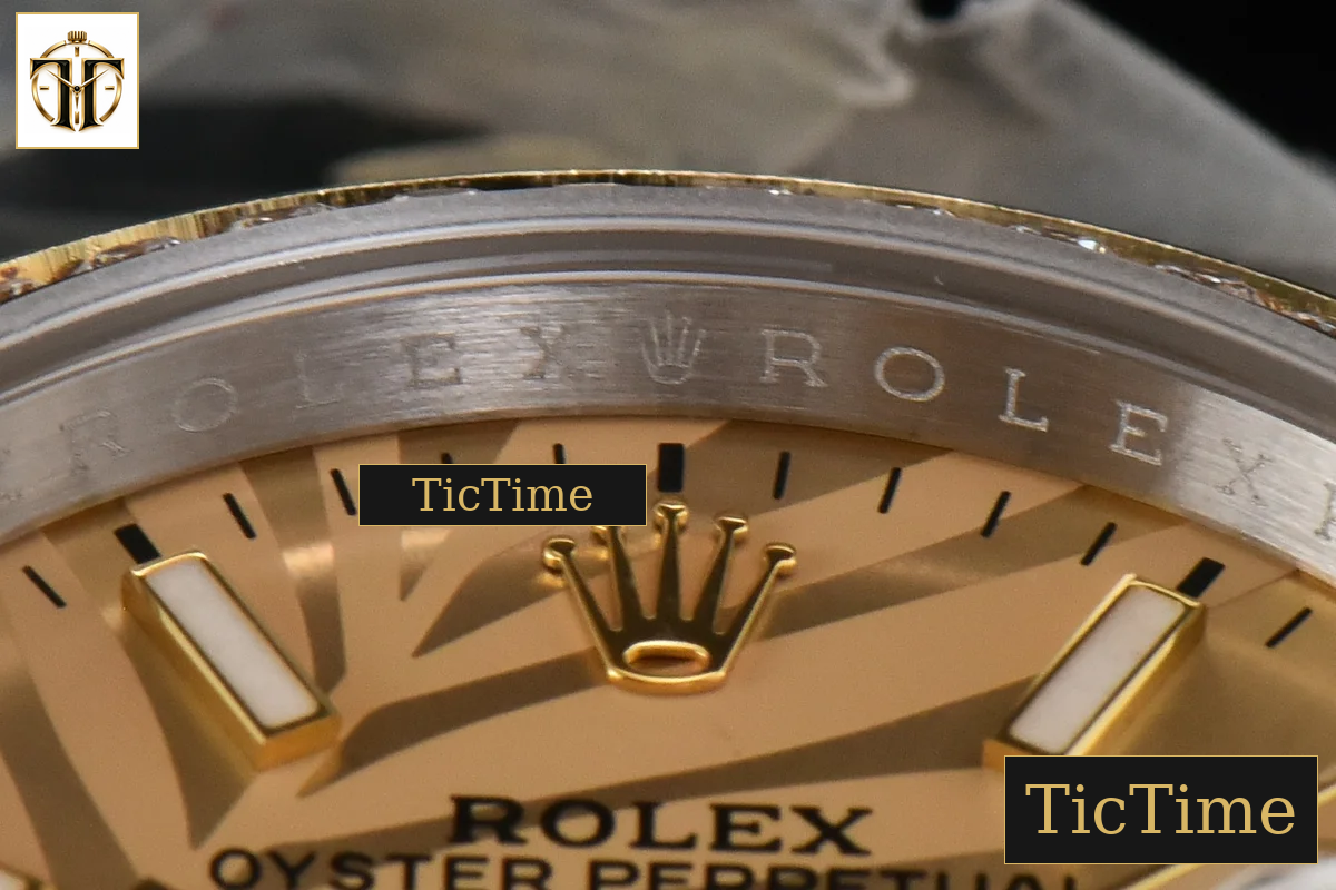 DateJust 36mm BPF YG/SS Diamond YG Plam Dial Oyster Bracelet A2824 — foto 12