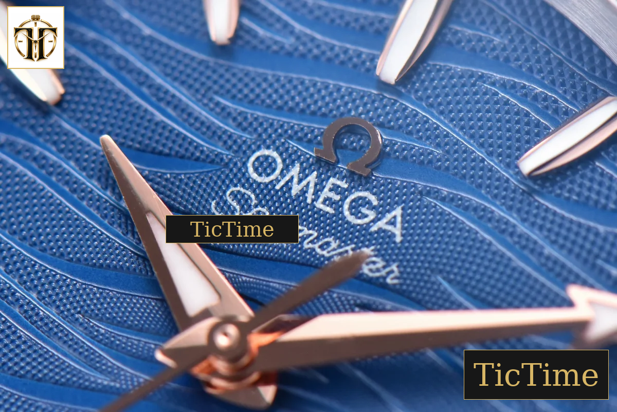 Aqua Terra 150M Ladies 34mm VSF Blue Dial RG Marker SS Bracelet A8800 — foto 6