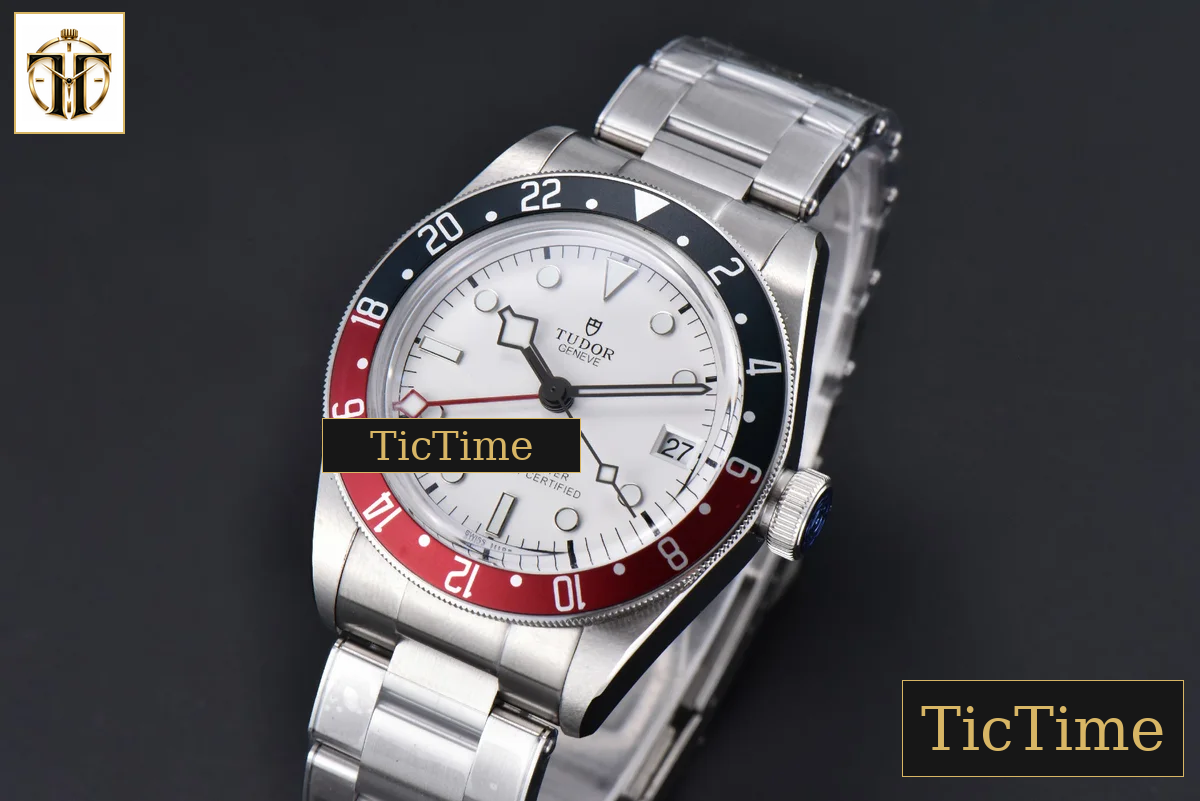Black Bay GMT Pepsi 41mm ZF Blue/Red White Dial SS Bracelet A2836 — foto 5