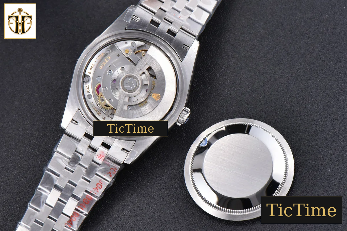 DateJust 36mm GMF SS White Dial Roma Marker Jubilee Bracelet VR3235 — foto 18
