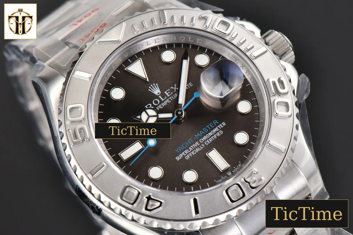 Yacht-Master 904L 126622 40mm CSF Gray Dial SS Bracelet VR3235 — foto 12