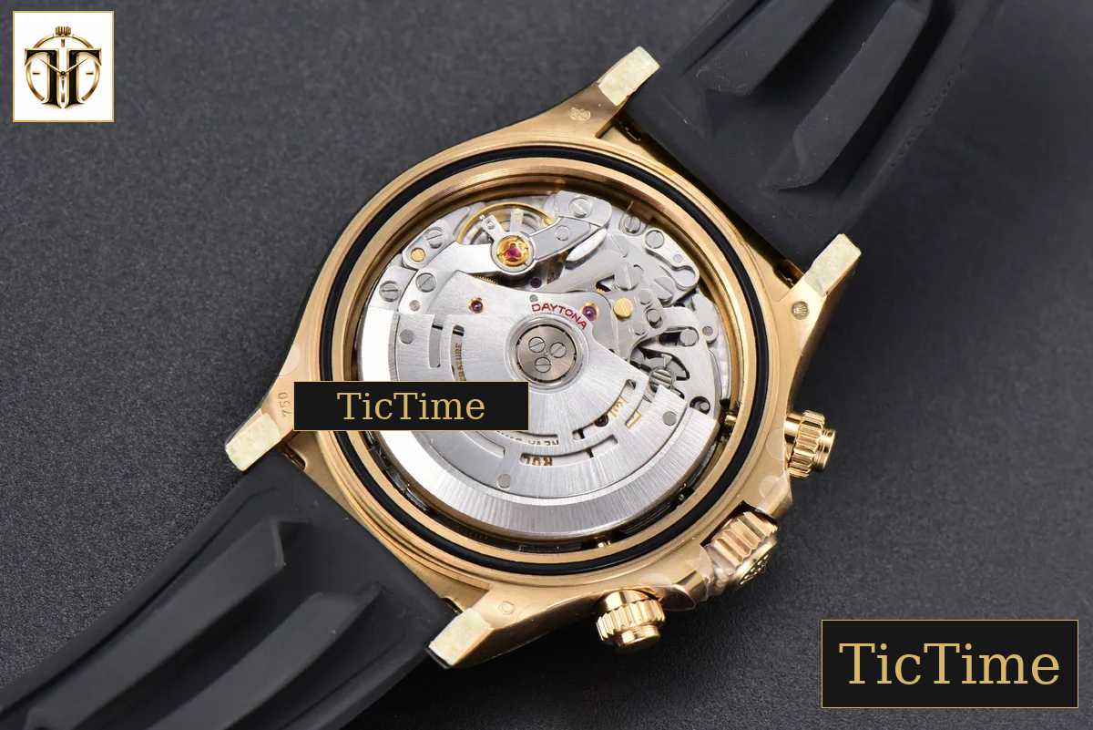 Daytona 904L 116509 Clean Factory YG White Dial Black Subdial Oysterflex Strap SA4130 — foto 22