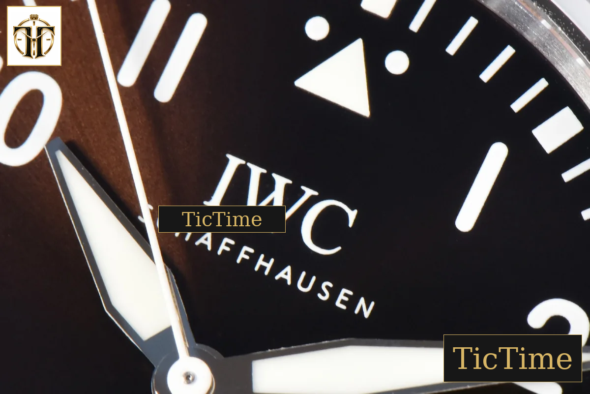 Mark XVIII IWC327013 40mm V7F Brown Dial SS Bracelet A2892 — foto 5