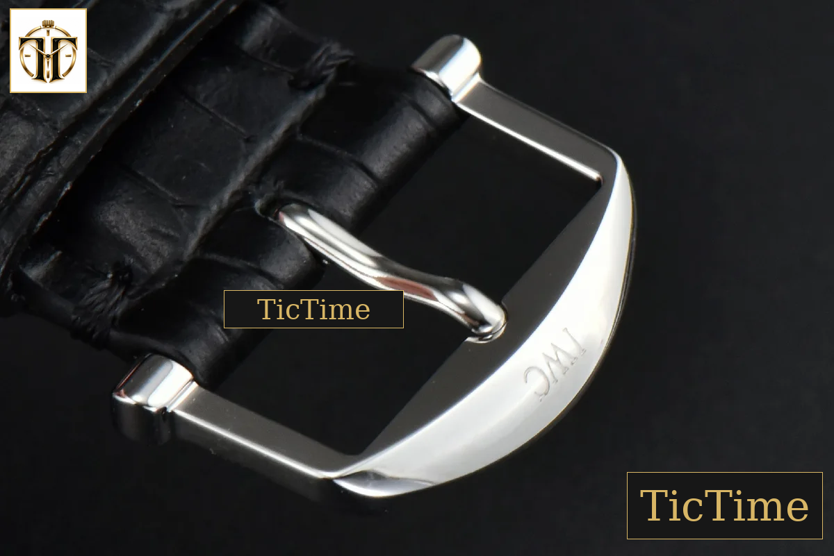 Portofino Automatic 40mm ZF Blue Dial White Marker Black Croc Strap A9019 — foto 15