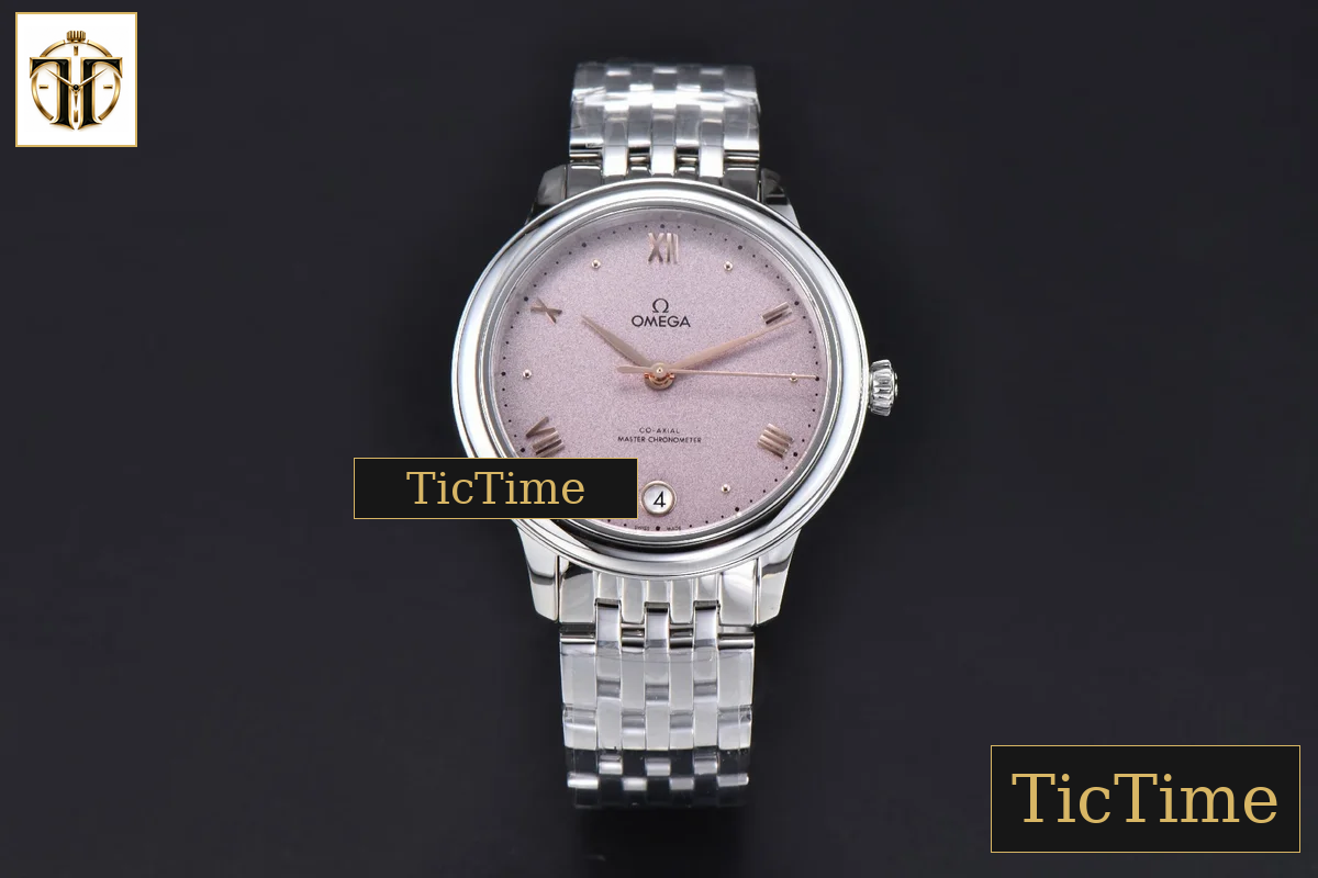 De Ville Ladies Prestige 34mm VSF Pink Dial SS Bracelet A8800 — foto 2