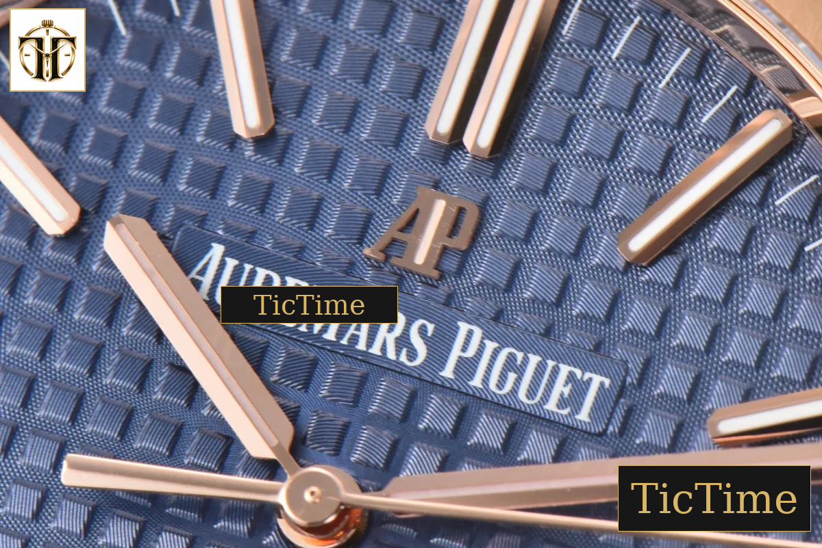 Royal Oak 15400 41mm ZF RG Blue Textured Dial RG Bracelet SA3120 — foto 5