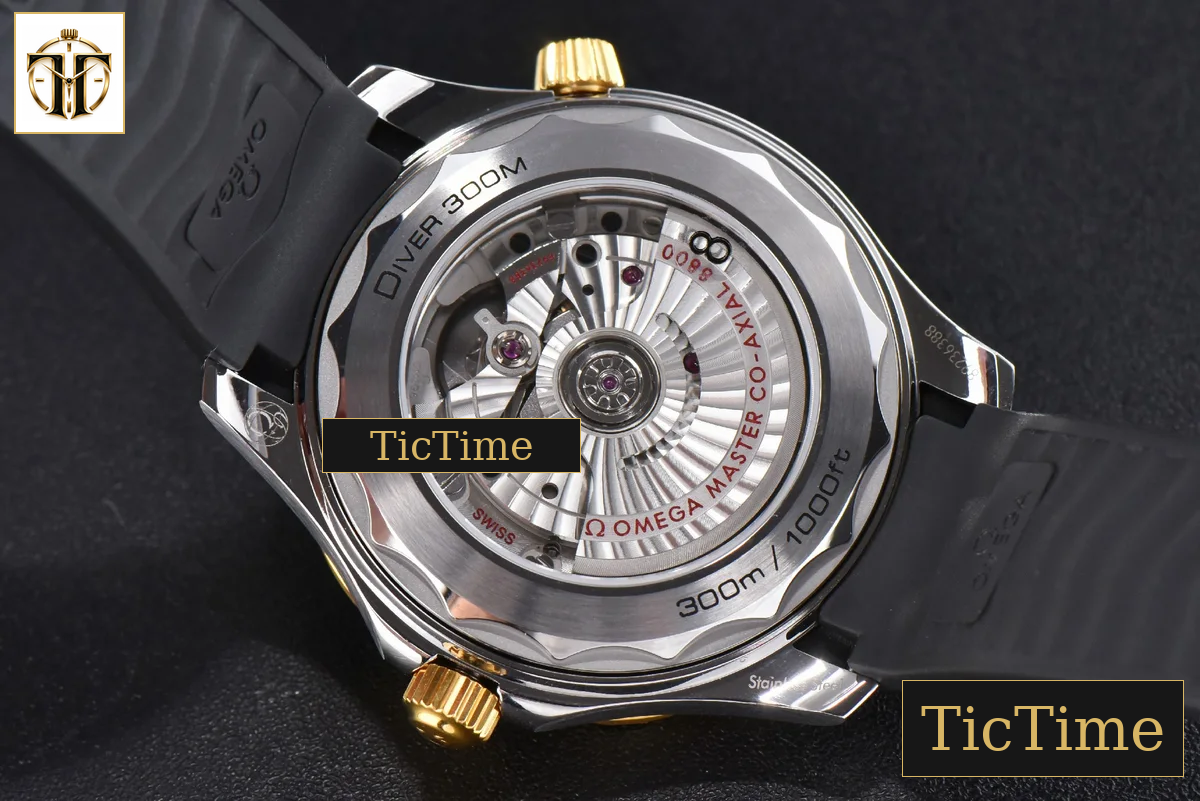 Seamaster Diver 42mm VSF YG/SS 300M Black Dial Rubber Strap VS8800 — foto 12