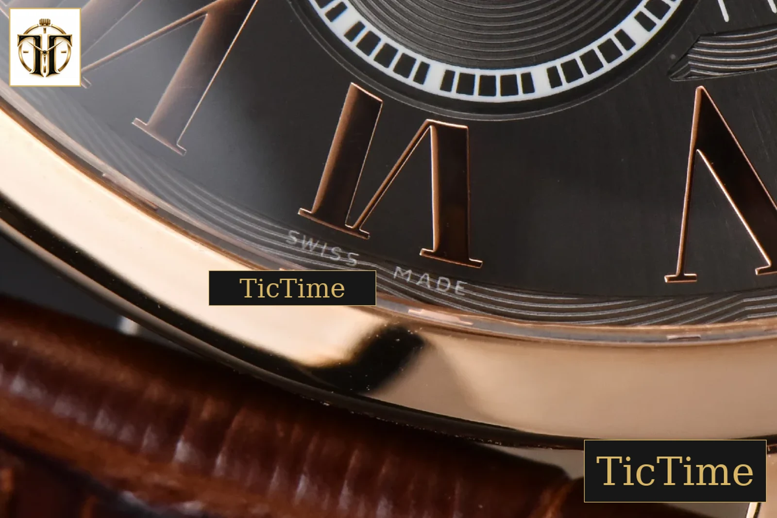 Drive de Cartier 40mm APS RG Gray Dial Brown Leather Strap A23J — foto 9