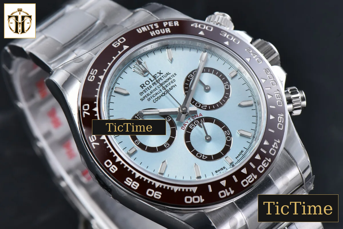 Daytona 126506 40mm VSF Ice Blue Dial Lume Marker SS Bracelet V3 weighted version DD4131 — foto 14