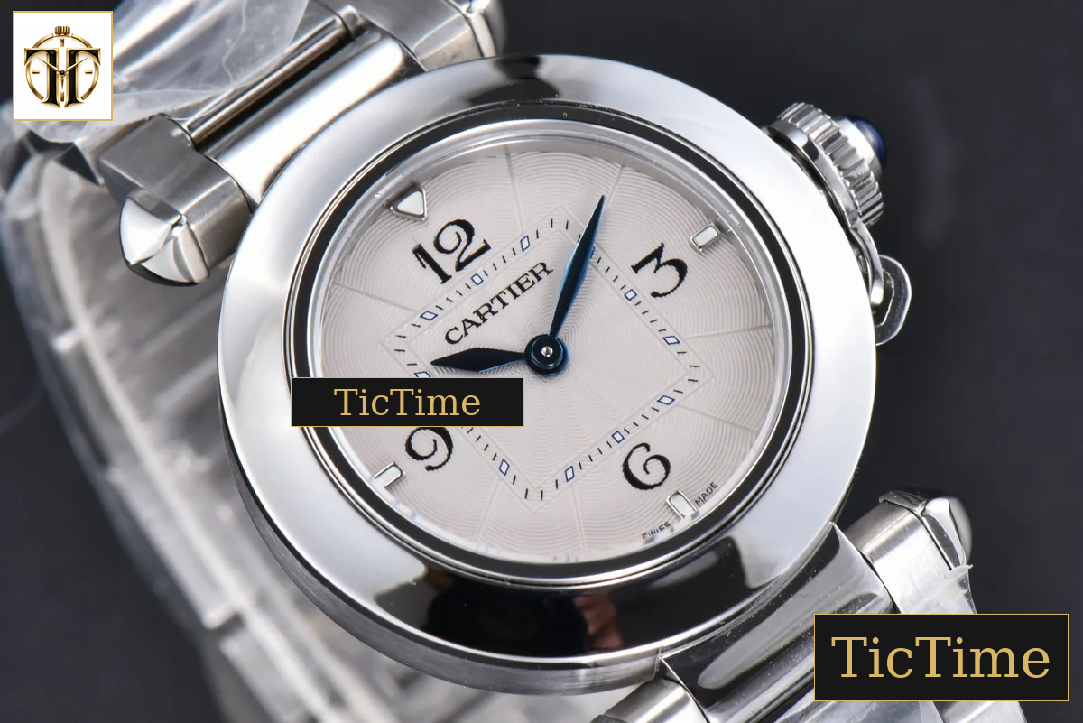 Pasha Ladies 30mm AF White Dial SS Bracelet Jap Quartz — foto 11