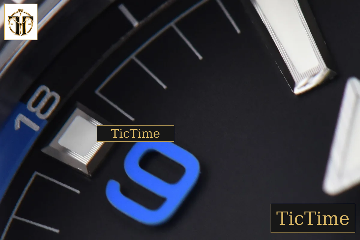 Planet Ocean 600m Deep 45.5mm VSF Black Ceramic Black/Blue Dial Black Rubber Strap A8906 — foto 7