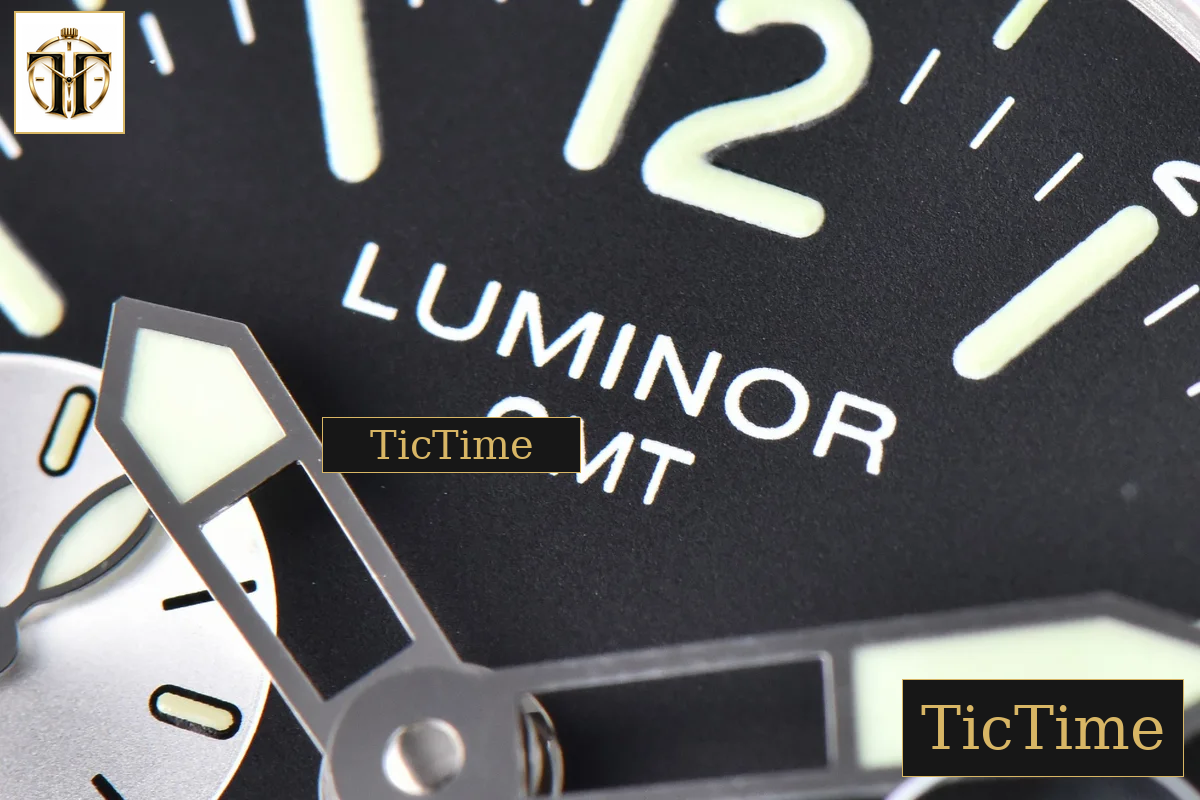 GMT PAM088 44mm VSF Black Dial Brown Leather Strap P9001 — foto 5