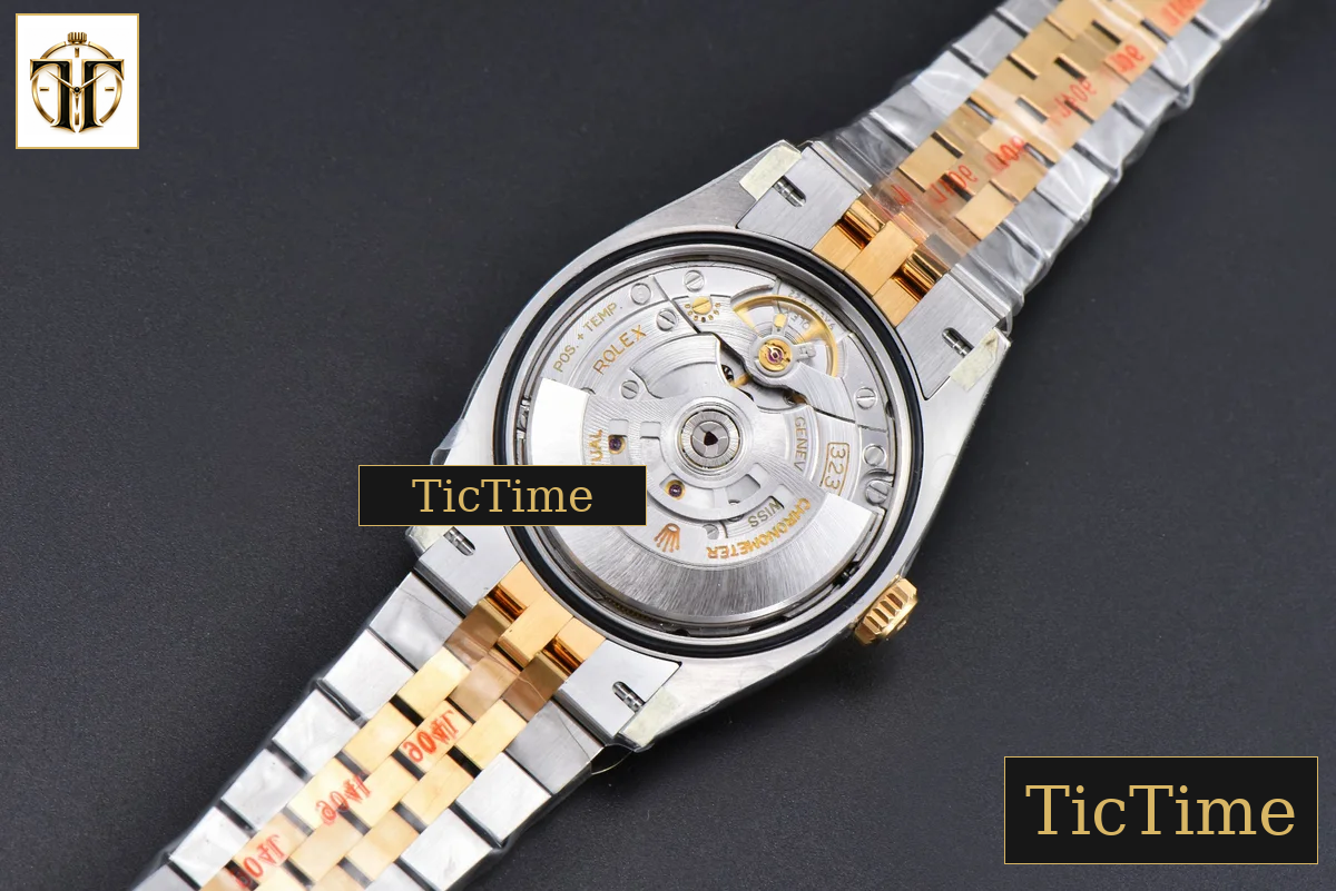 DateJust 126333 36mm Clean Factory YG/SS Black Dial Diamond Marker YG/SS Jubilee Bracelet VR3235 — foto 21