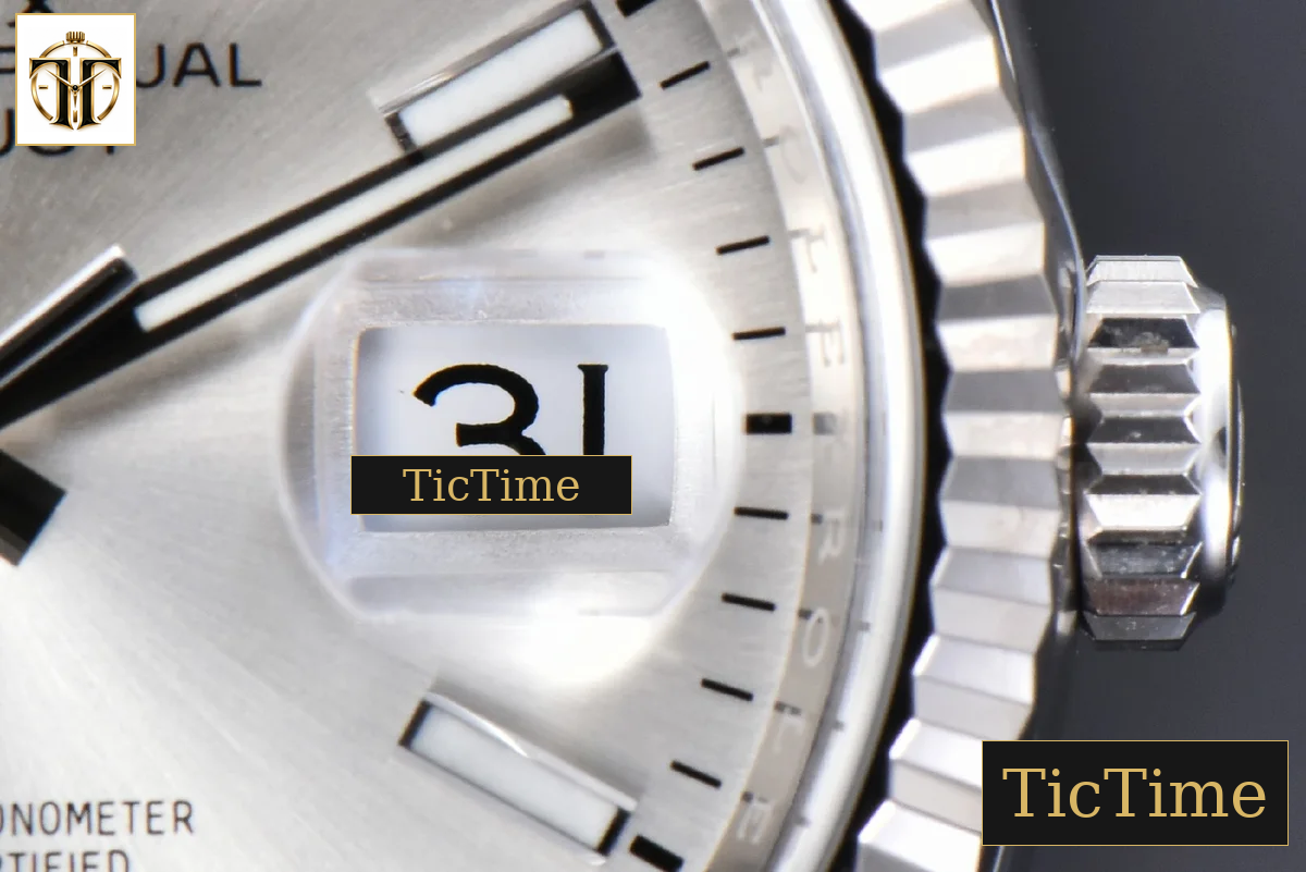 DateJust 126234 36mm Clean Factory Silver Dial Jubilee Bracelet VR3235 — foto 8