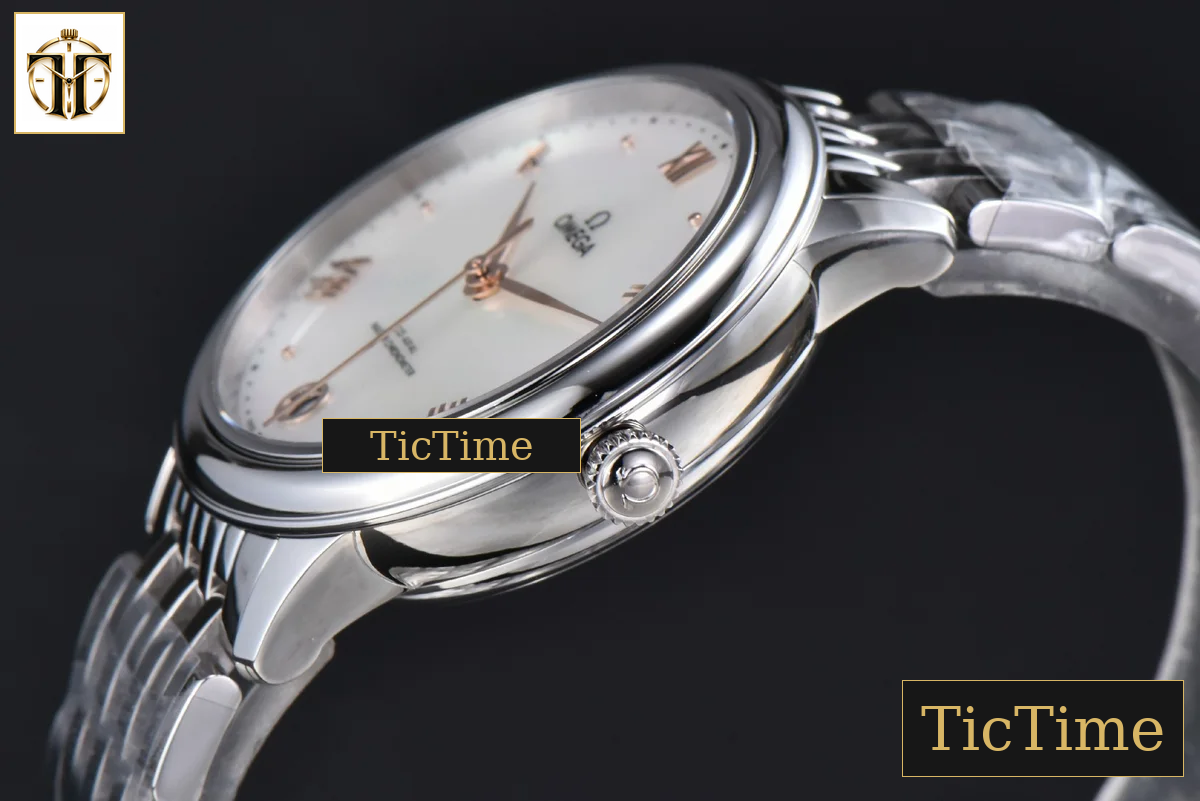 De Ville Prestige Ladies 34mm VSF White Mop Dial Bracelet A8800 — foto 10