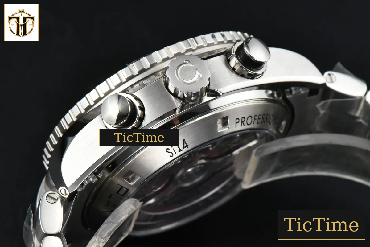Planet Ocean Chrono 45.5mm OMF Black Dial SS Bracelet A9300 — foto 12