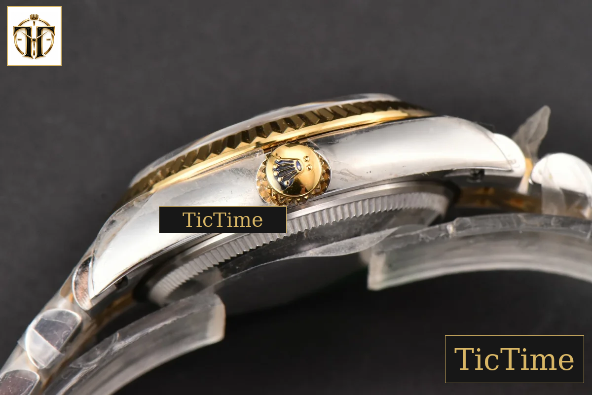 DateJust Ladies 904L 31mm WF YG/SS Green Dial Diamond Marker Jubilee Bracelet A2671 — foto 17