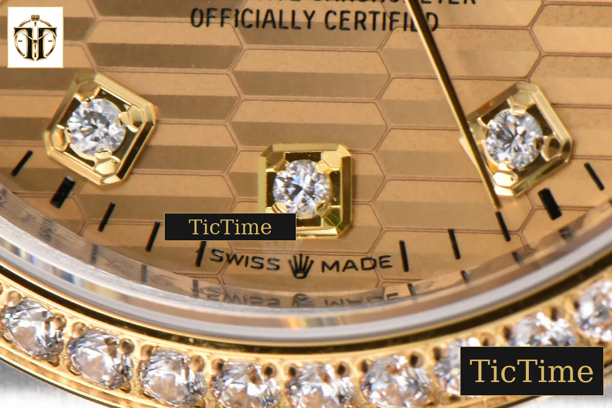 DateJust 126233 36mm VSF YG/SS Diamond YG Motif Dial Diamond Marker Jubilee Bracelet VS3235 — foto 9