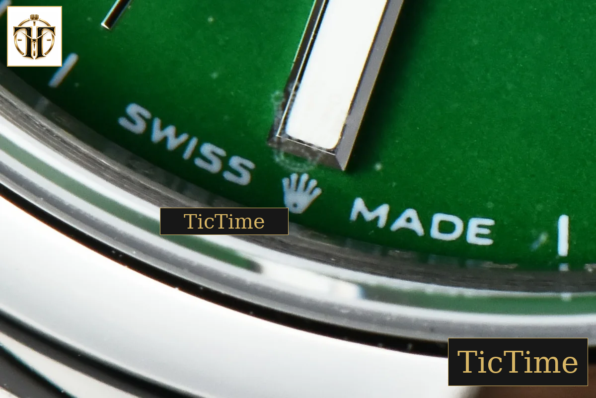 Oyster Perpetual 277200 31mm EWF Green Dial SS Bracelet A3230 — foto 7